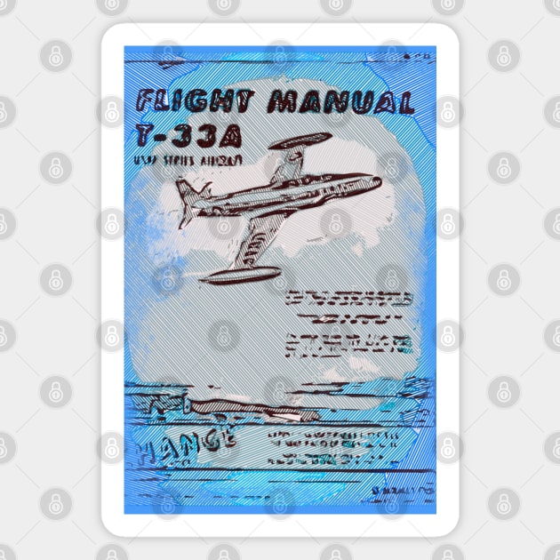 T33A Aviation Cockpit Instrument Magnet by FasBytes